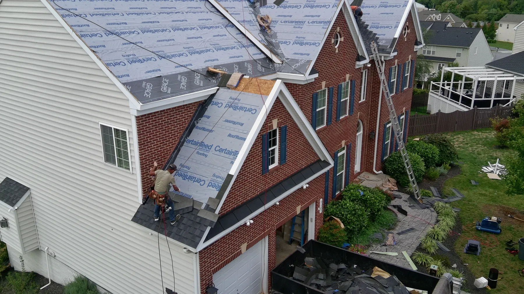 Roofing project completed by Mantle Roofing in Winchester, VA, photo 4