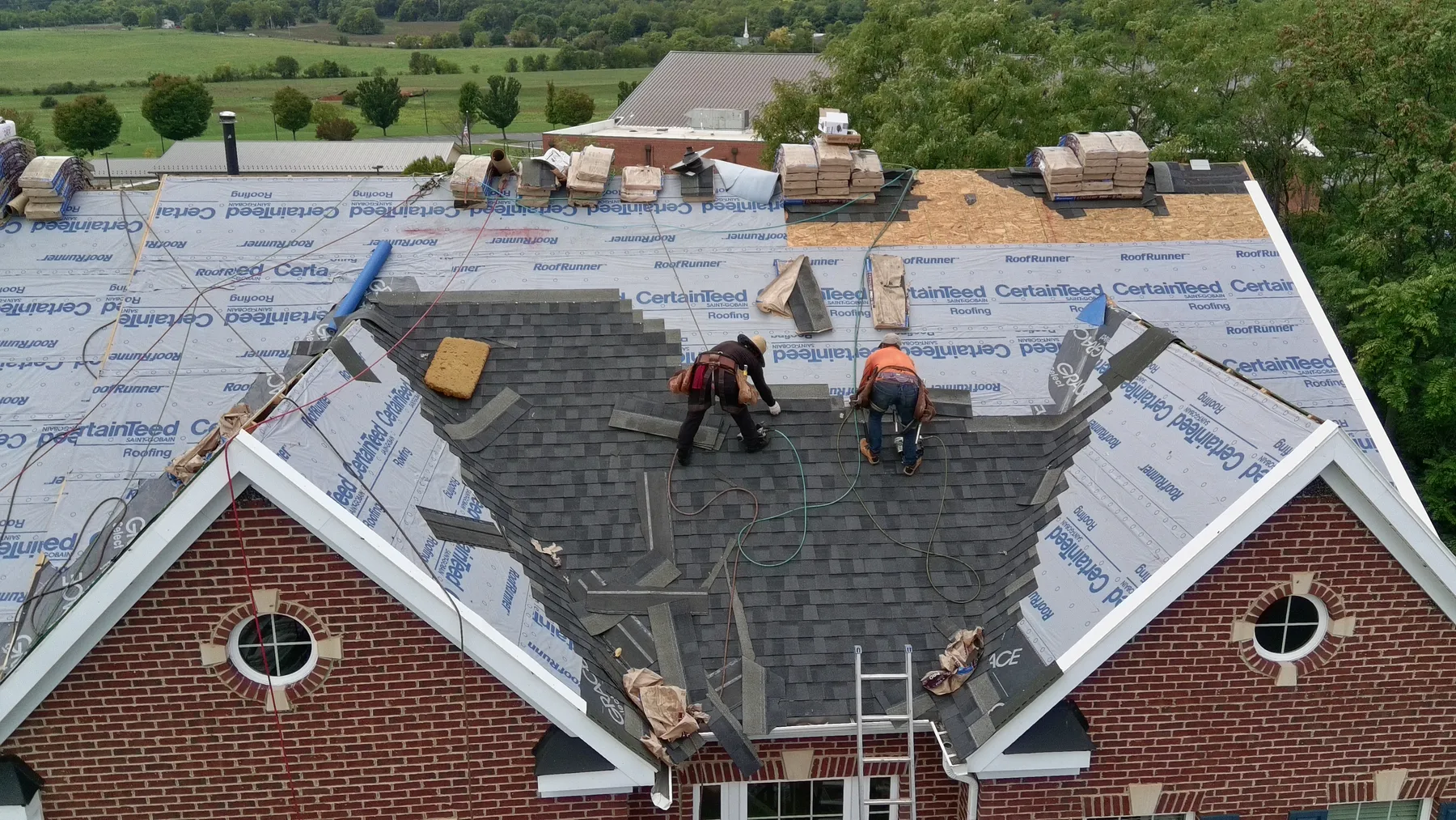 Roofing project completed by Mantle Roofing in Winchester, VA, photo 2
