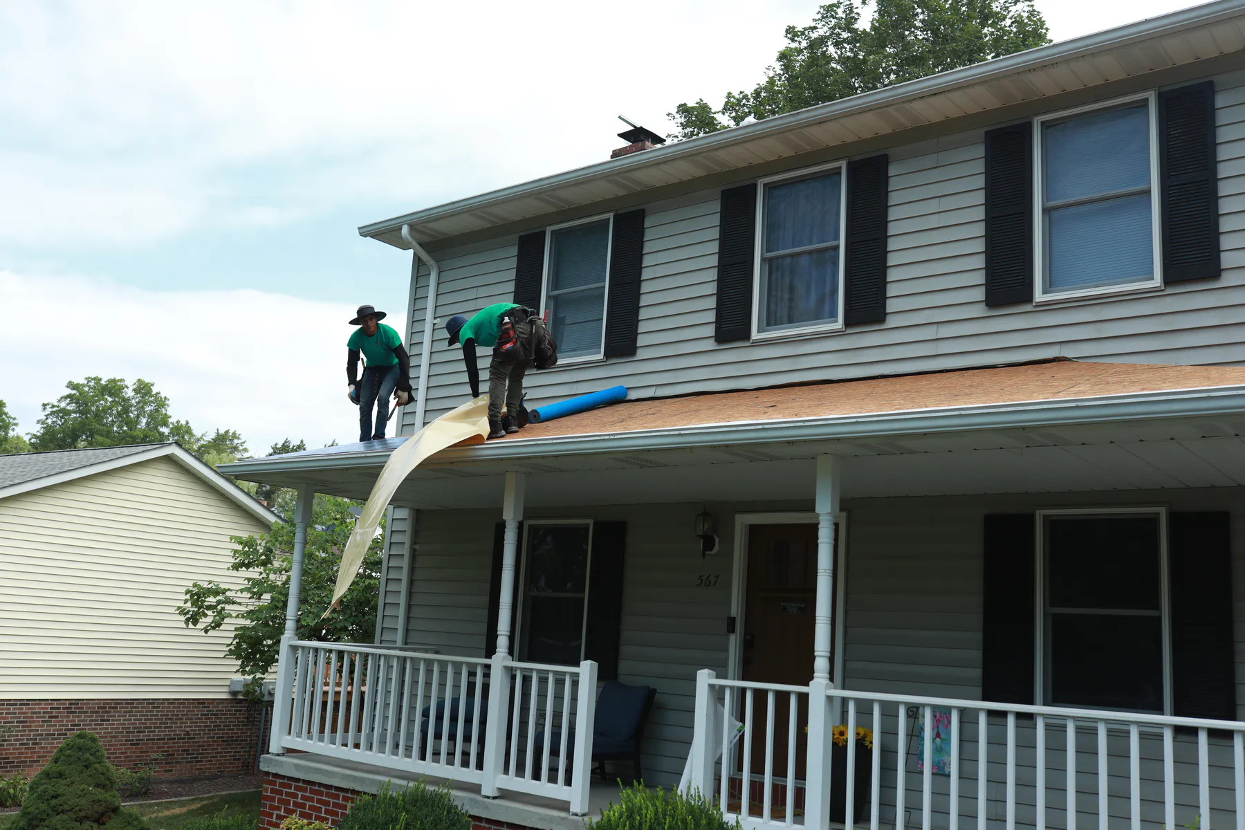 Roofing project completed by Mantle Roofing in Strasburg, VA, photo 4