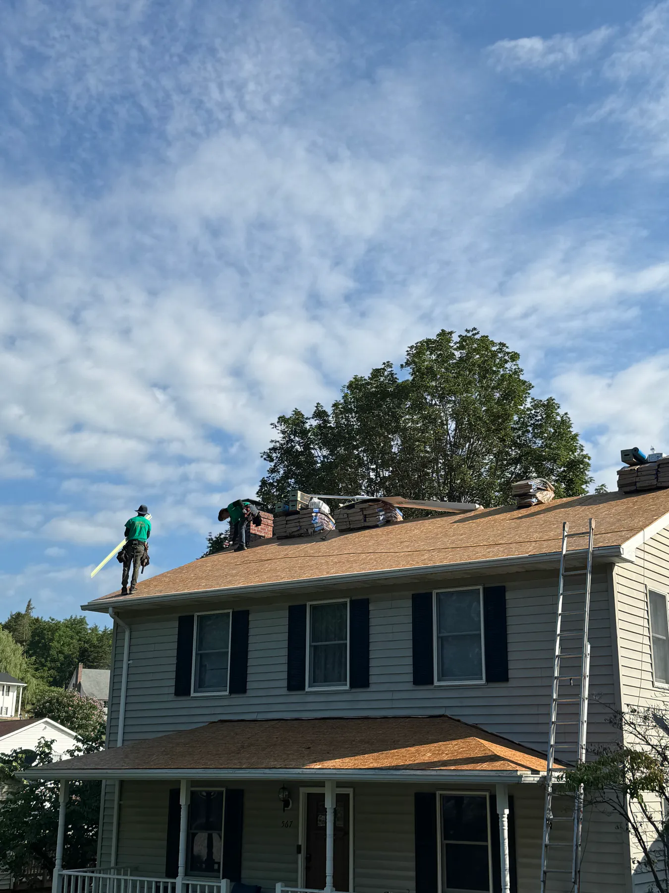 Roofing project completed by Mantle Roofing in Strasburg, VA, photo 2