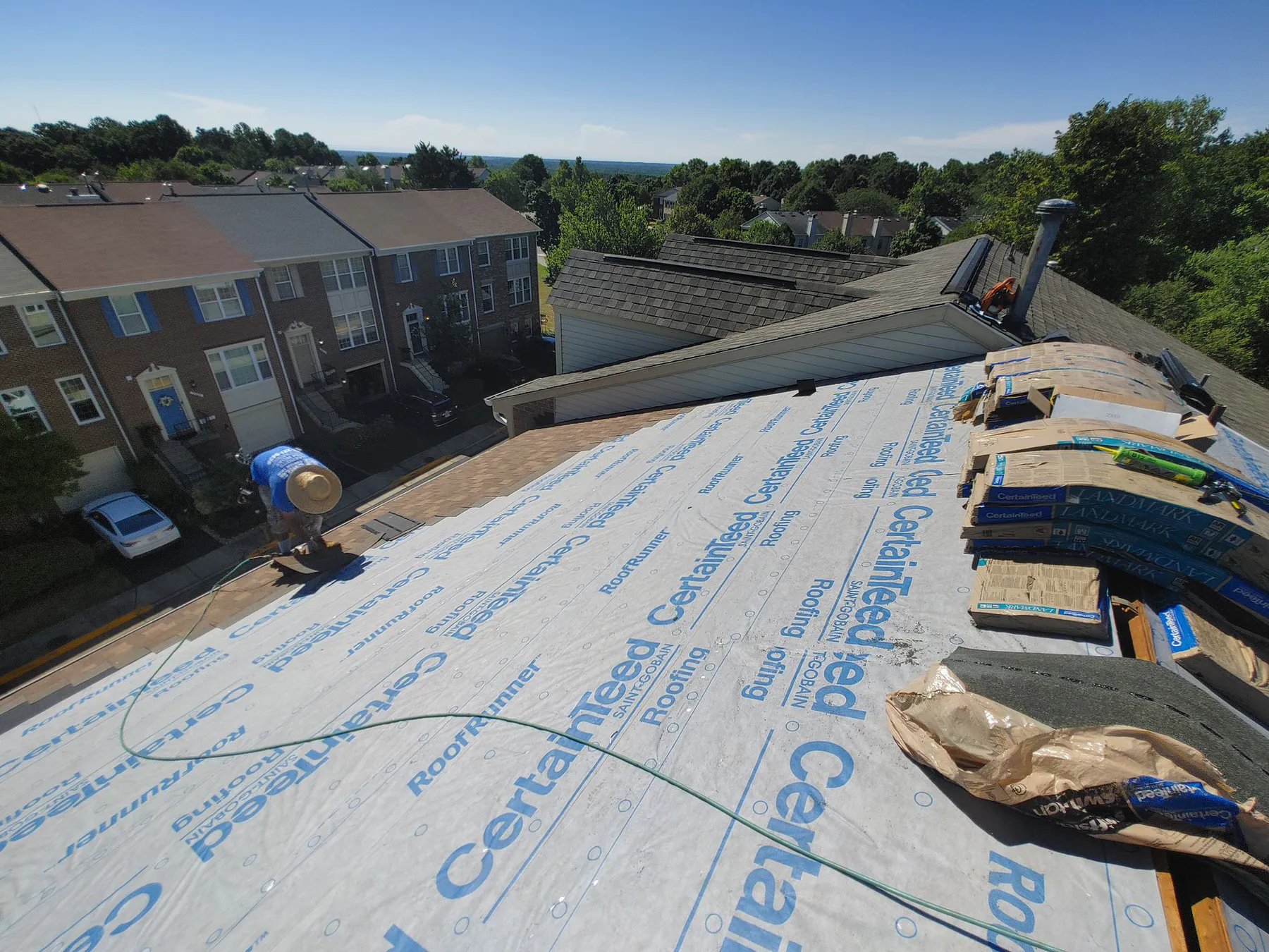 Roofing project completed by Mantle Roofing in Alexandria, VA, photo 3