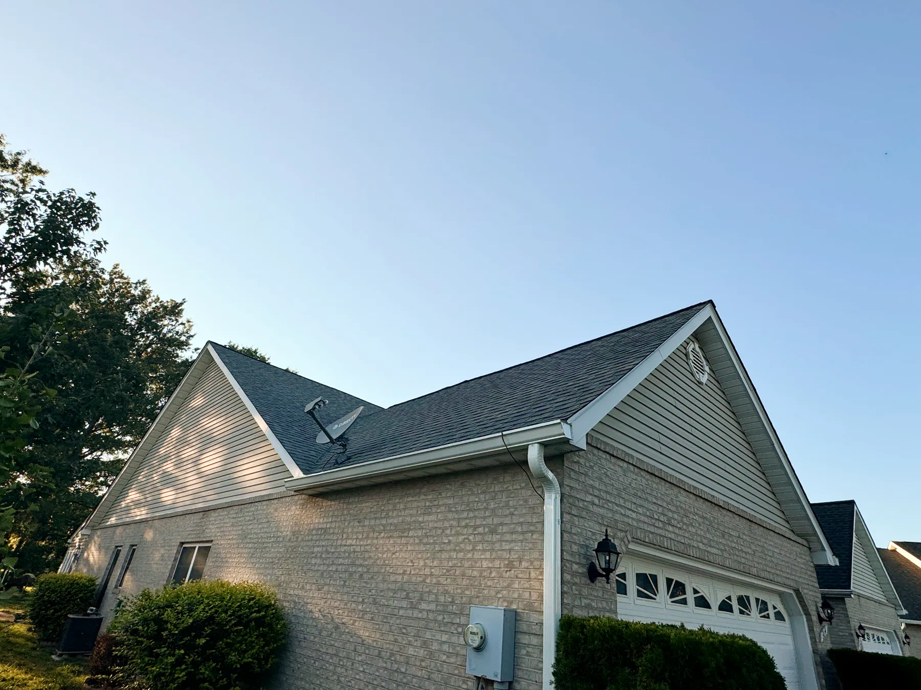 Roofing project completed by Mantle Roofing in Stephens City, VA, photo 1
