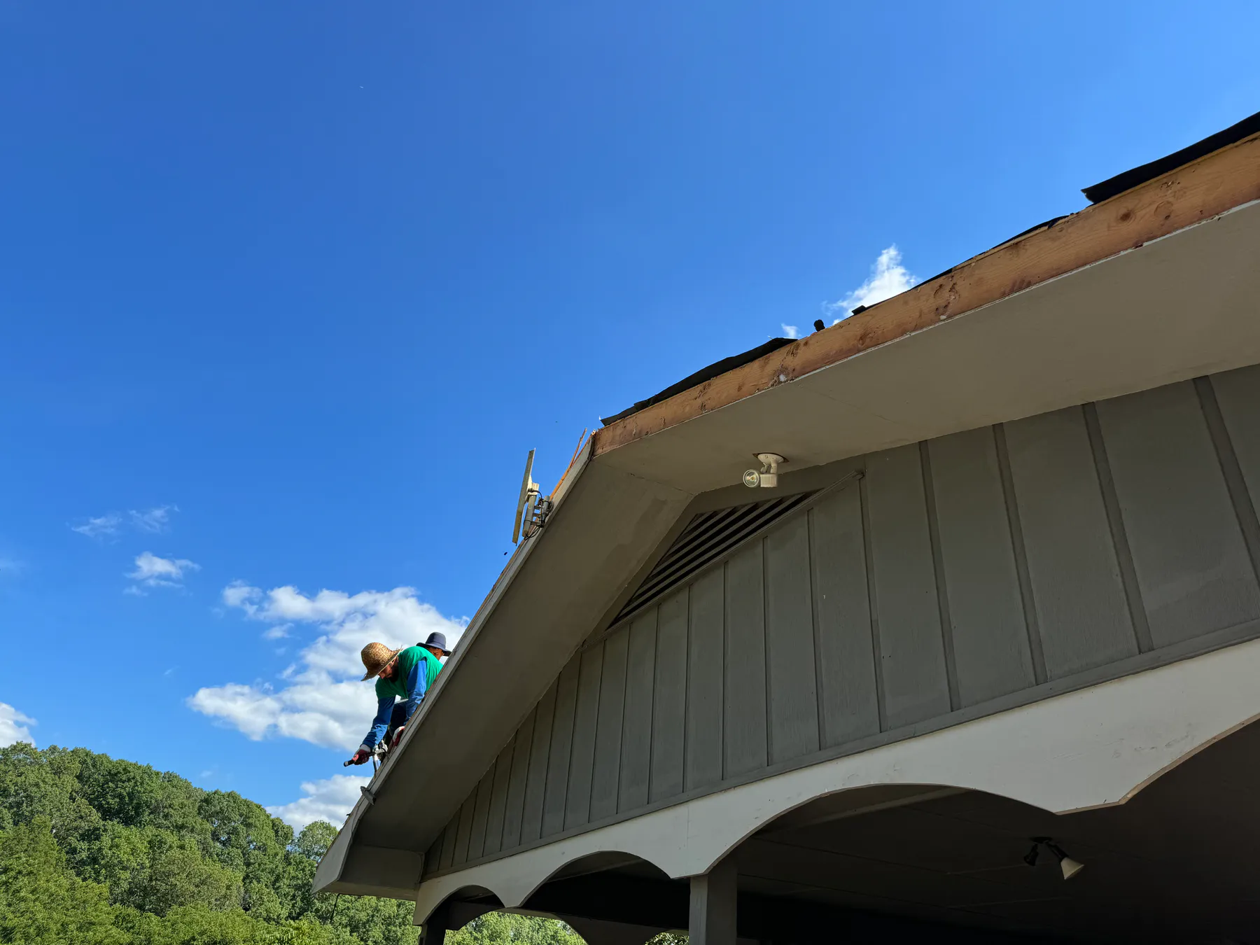 Roofing project completed by Mantle Roofing in Marshall, VA, photo 8