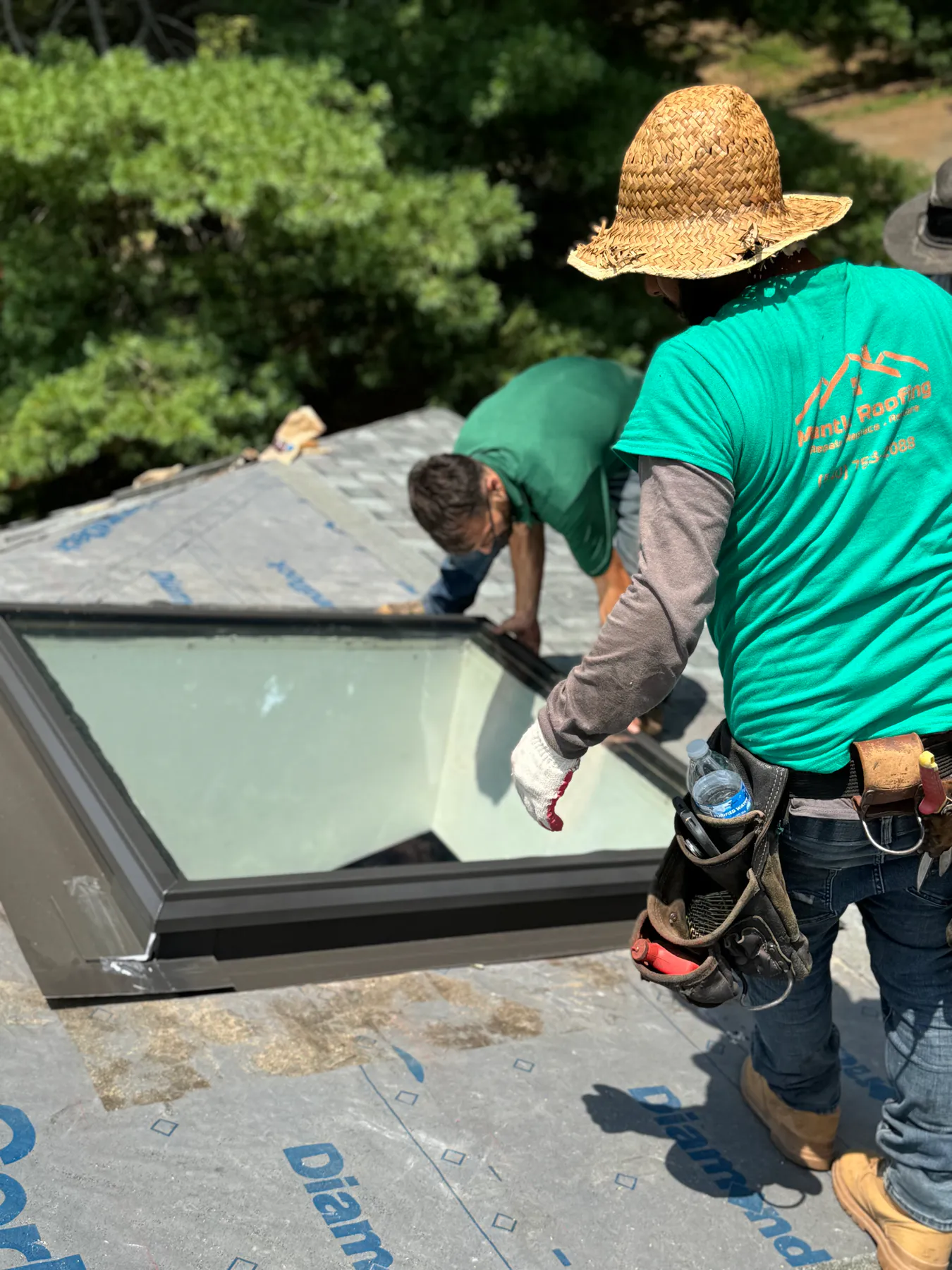 Roofing project completed by Mantle Roofing in Marshall, VA, photo 12