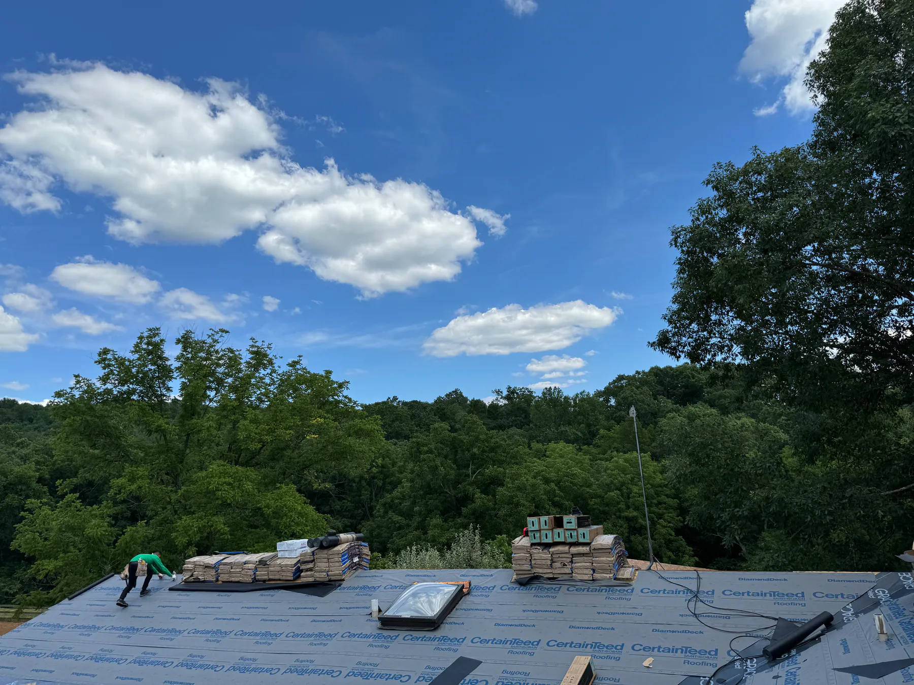 Roofing project completed by Mantle Roofing in Marshall, VA, photo 5