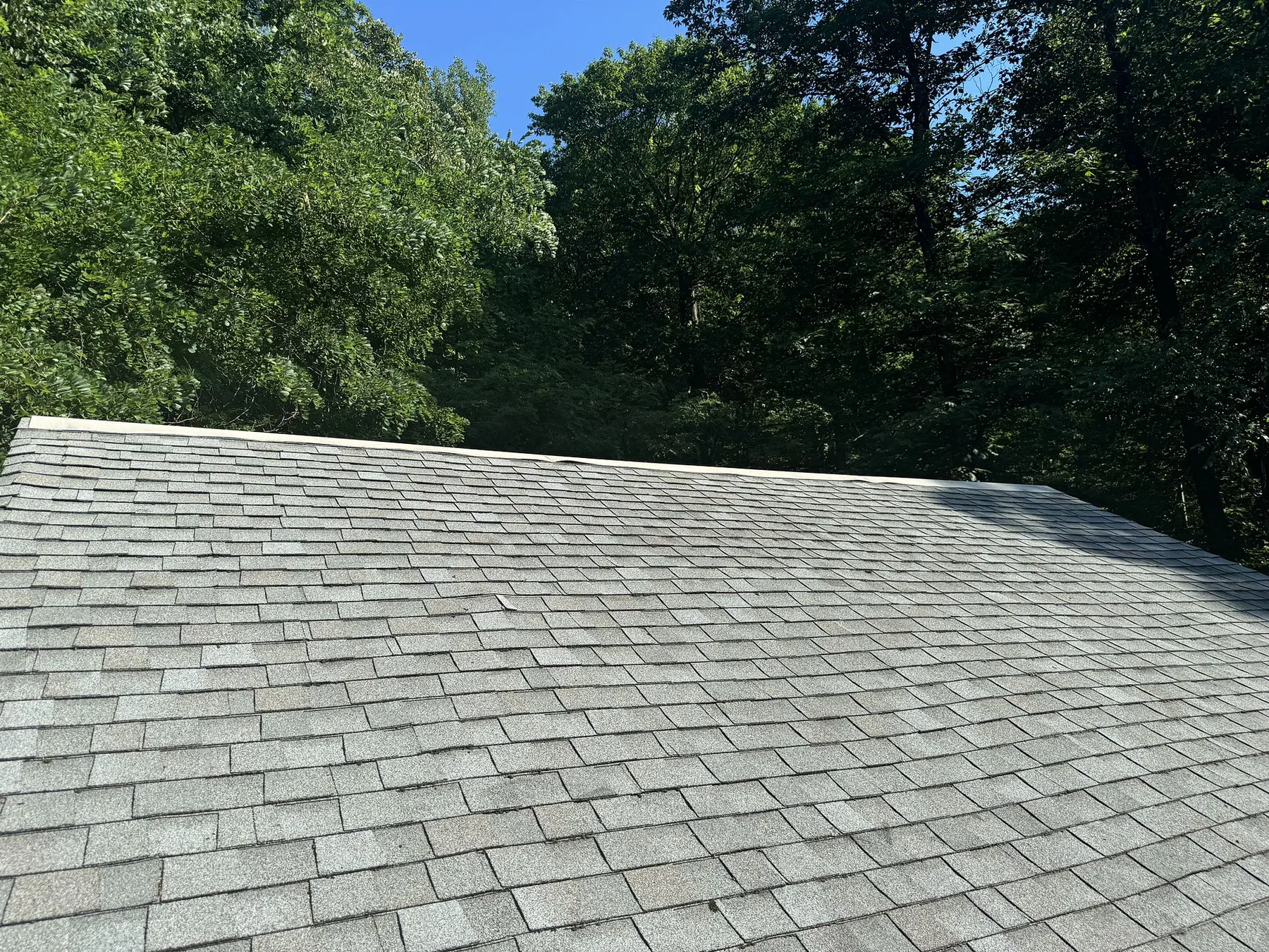 Standing-seam metal roofing project completed by Mantle Roofing in Linden, VA, photo 3