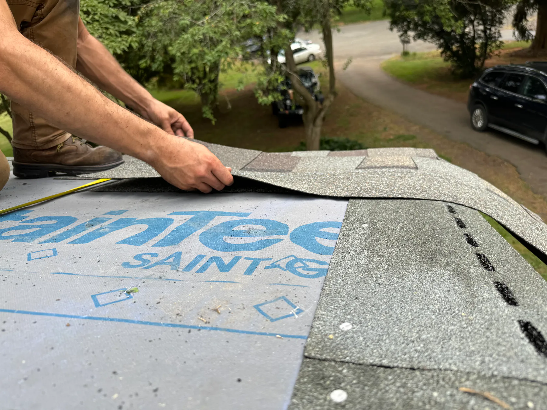 Roofing project completed by Mantle Roofing in Warrenton, VA, photo 5